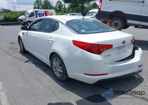2011 Kia Optima Lx из США, поврежденный, VIN KNAGM4A70B5141224